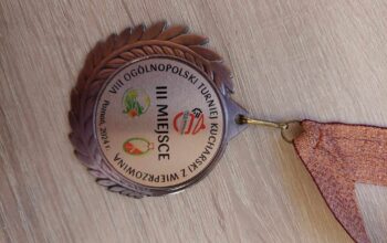 Medal za III miejscu w VIII Ogólnopolskim Turnieju Kucharskim Poznań '2024