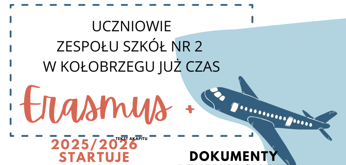 Ruszamy z rekrutacją do projektu Erasmus Plus